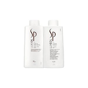 Kit Wella SP Luxe Oil Keratin Shampoo 1L + Condicionador 1L