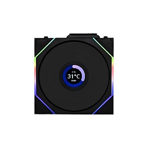 Ventilador Lian Li Uni Fan TL LCD Wireless 120 MM PWM - Preto