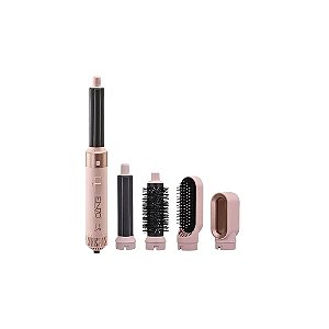 Kit Modelador de Cabelo Enzo Professional EN-4142B 5 em 1 1200 W 220V - Rosa