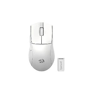 Mouse Gamer Redragon King M916W-Pro 4K Sem Fio Branco
