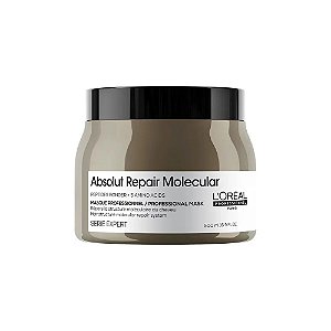 Máscara Capilar Reparadora L'Oréal Professionnel Absolut Repair Molecular - 500ml