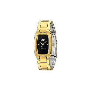 Relógio Casio LTP-1165N-1CRDF Analógico Feminino - Dourado/Preto