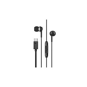 Fone de Ouvido Sennheiser CX 80U com Cabo USB-C - Preto