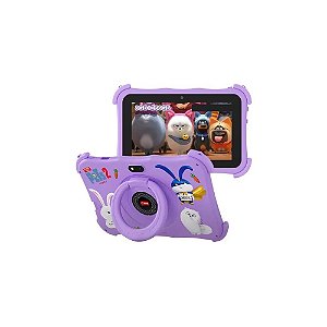 Tablet Infantil C Idea CM89 7" Wifi 256GB + Caneta e Acessórios - Roxo