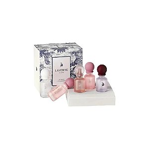 Conjunto Mini Perfume Laverne Riyadh Laverne's Little Garden - Feminino 10ml X 5 Unidades
