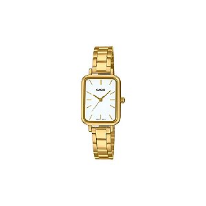 Relógio Casio LTP-V009G-7EUDF Analógico Feminino - Dourado/Branco
