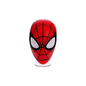 Luminária de Parede Paladone Máscara do Homem-Aranha - Vermelho/Preto