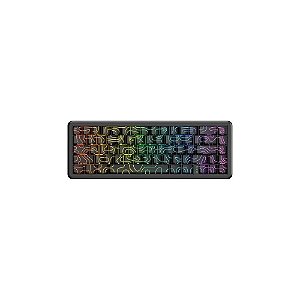 Teclado Gamer Onikuma G67 60% Magnético (Hall Effect) RGB Sem Fio - Preto