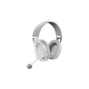 Fone de Ouvido Gamer Redragon Ire Pro H848G Sem Fio - Branco/Cinza