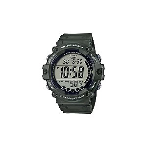 Relógio Casio Illuminator AE-1500WHX-3AVDF Digital Masculino - Verde