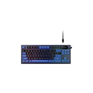 Teclado Gamer Gamdias RGB 75% Mecânico Magnético (Hall Effect) RGB