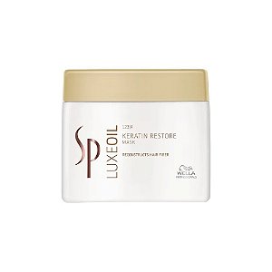 Máscara Capilar Wella Professionals SP Luxe Oil Keratin Restore - 400ml
