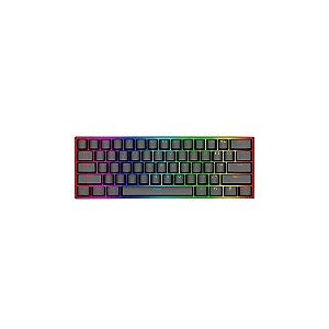 Teclado Gamer Redragon Dragonborn K630 RGB Switch Red USB - Preto