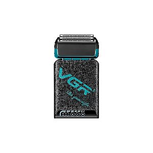 Aparador VGR V-374 Profissional de Lâmina Recarregável - Preto/Azul