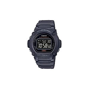 Relógio Digital Casio Illuminator W-219H-8BVDF Masculino Preto