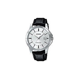 Relógio Casio MTP-V004L-7AUDF Analógico Masculino - Prata/Prata/Preto