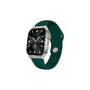 Relógio Smartwatch FTX AM15-Svgre 51 MM - Prata/Verde