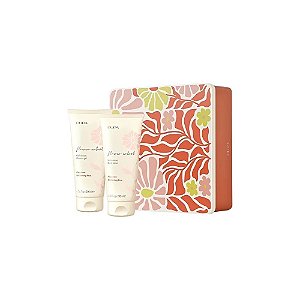 Kit Gel de Banho Pupa Milano Flower Artist Enchanting Rose 200ML + Loção Corporal 200ML - 2 Peças