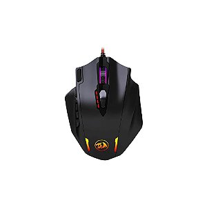 Mouse Gamer Redragon Impact M908 RGB USB - Preto