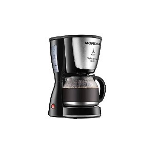 Cafeteira Mondial Dolce Aroma C-32-32-X 220V - Preto/Prata