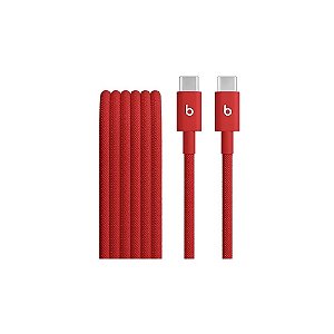 Cabo USB-C para USB-C Beats MDGF4ZM/A - Vermelho Rapid 1,5 Metros