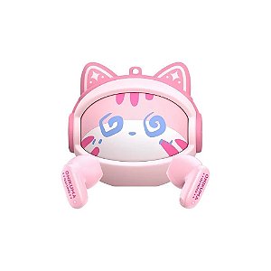 Fone de Ouvido Gamer Onikuma Gaming TX603 TWS Sem Fio - Rosa