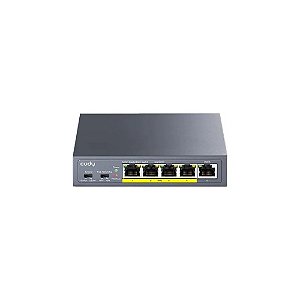 Switch Cudy GS105P 5 Portas Gigabit 4 PoE+ Watchdog 36 W