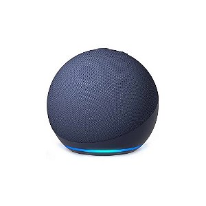 Caixa de Som Amazon Echo Dot 5ª Geração Alexa Azul
