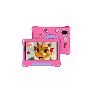 Tablet Ulefone Tab A9 Pro Infantil 128GB 4GB de RAM 4G + Wi-Fi Tela de 8,68" - Rosa