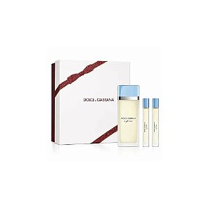 Kit Perfume Dolce & Gabbana Light Blue Eau de Toilette Feminino 100ML + 10ML