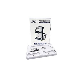 Base de Carregamento Multifuncional Gaminja P58 para Playstation 5 - Branco