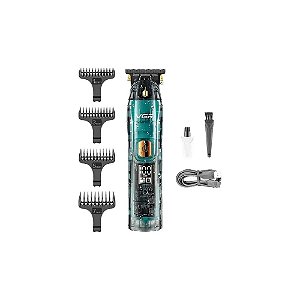 Aparaodor VGR V-961 Barba e Cabelo 4 Pentes/LED