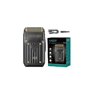 Máquina VGR V-363 Barbeador Shaver Rec / LCD