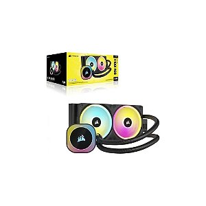 Cooler (ou Radiador) de Água Corsair H100I RGB AIO iCUE Link