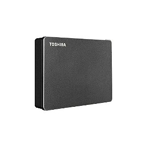 Disco Rígido Externo 4TB Toshiba Canvio Gaming HDTX140XK3CA 2.5 Preto USB3.2