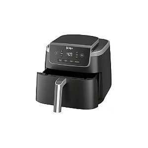 Fritadeira Elétrica Air Fryer Ninja Pro AF141 4 em 1 1750W 110V 4,73 L Preta