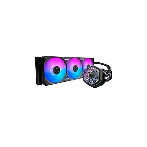 Cooler Master MasterLiquid Atmos II 360 ARGB Preto Kit de Resfriamento Líquido com Ventiladores Triplos