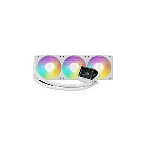 Cooler de Água Gamdias Chione E4-360 V2 Argb White*G Tela Digital