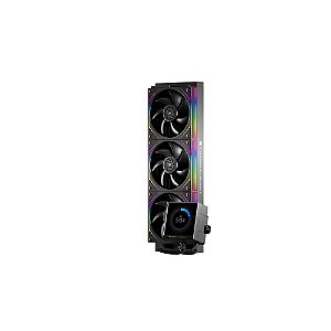 Cooler de Água CPU Thermalright Peerless Vision 360 Argb Preto, Líquido, Preto, 360MM, Intel 115X/ 1200/ 1700/ 1851/ 2011/ 2066, AMD AM4/ AM5