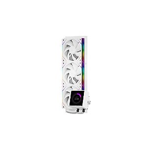 Cooler Líquido CPU Thermalright Peerless Vision 360 ARGB Branco, Líquido, Branco, 360mm, Intel 115X/1200/1700/1851/2011/2066, AMD AM4/AM5
