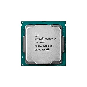 Processador OEM Intel 1151 i7 7700K 4.2GHZ s/CX s/fan s/G