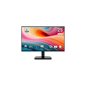 Monitor 25 MSI Pro MP251L E2 FHD/Ips/1MS/120HZ Preto
