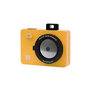 Câmera Fotográfica de Impressão Instantânea Hanin Z5S, Amarela