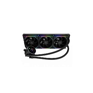 Cooler Líquido CPU Thermalright Frozen Magic 360 Digital Argb, Argb, Preto, 360mm, Intel 115X/1200/1700/1851, AMD AM4/AM5