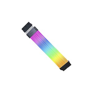 Cabo de Extensão 24P Lian Li Strimer Wireless RGB PW24-1W-T Preto 260MM