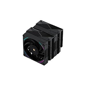 Cooler de Ar para CPU Thermalright Phantom Spirit 120 Evo BLK TL-K12, Argb, Preto 120MM, Intel 115X/ 1200/ 1700/ 1851/ 2011/ 2066, AMD AM4/ AM5
