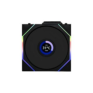 Ventilador Cooler Lian Li Uni Fan TL Wireless LCD Preto