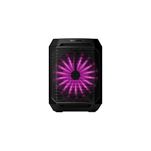 Caixa de Som Philips TAX2208/00 de 20 cm 30W Bluetooth 7h LED TWS Preto