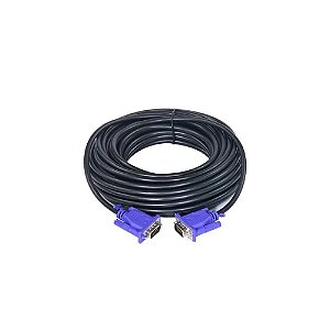 Cabo VGA 40m com Filtro para Projetor/Monitor 15 Pinos