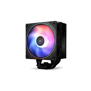Cooler de Ar para CPU Thermalright Assassin Spirit 120 Evo BL TL-S12-SC, Argb, Preto 120MM, Intel 115X/ 1200/ 1700/ 1851, AMD AM4/ AM5